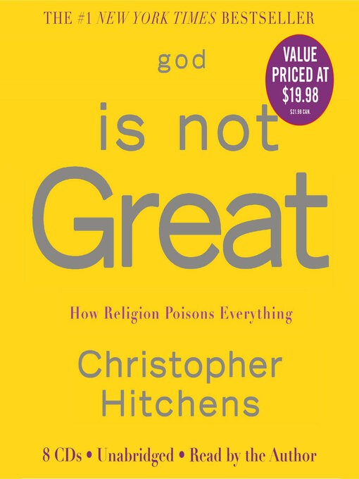 Cover image for God Is Not Great